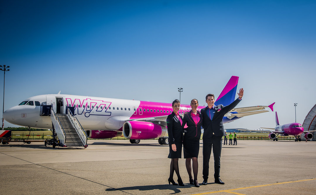 Wizz Air анонсировал пять новых рейсов из Украины в Европу