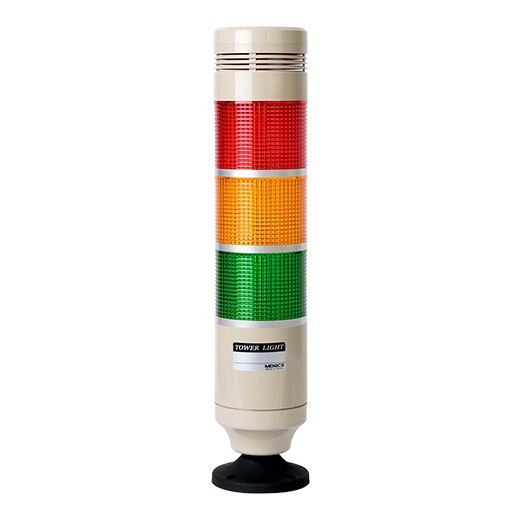 Светодиодная сигнальная колонна от Autonics с эксклюзивным призматическим плафоном Menics