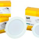 IEK Lighting представляет светодиодные даунлайты ДВО 1701-1704 IEK® со встроенным драйвером