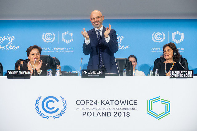 На конференции ООН по климату COP24 договорились по методике торговли квотами