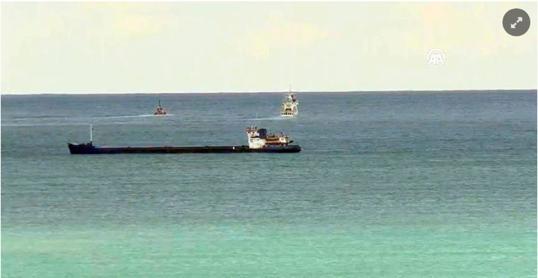 В Черном море у берегов Турции затонуло грузовое судно с украинцами на борту